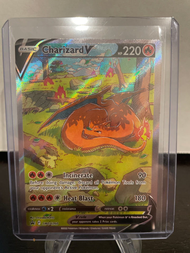 Pokémon TCG 2022 Charizard V Star Promo, SWSH260