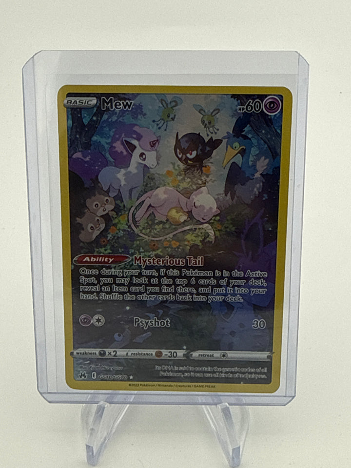 Pokemon TCG 2023 Mew Galarian Gallary Crown Zenith, GG10/GG70