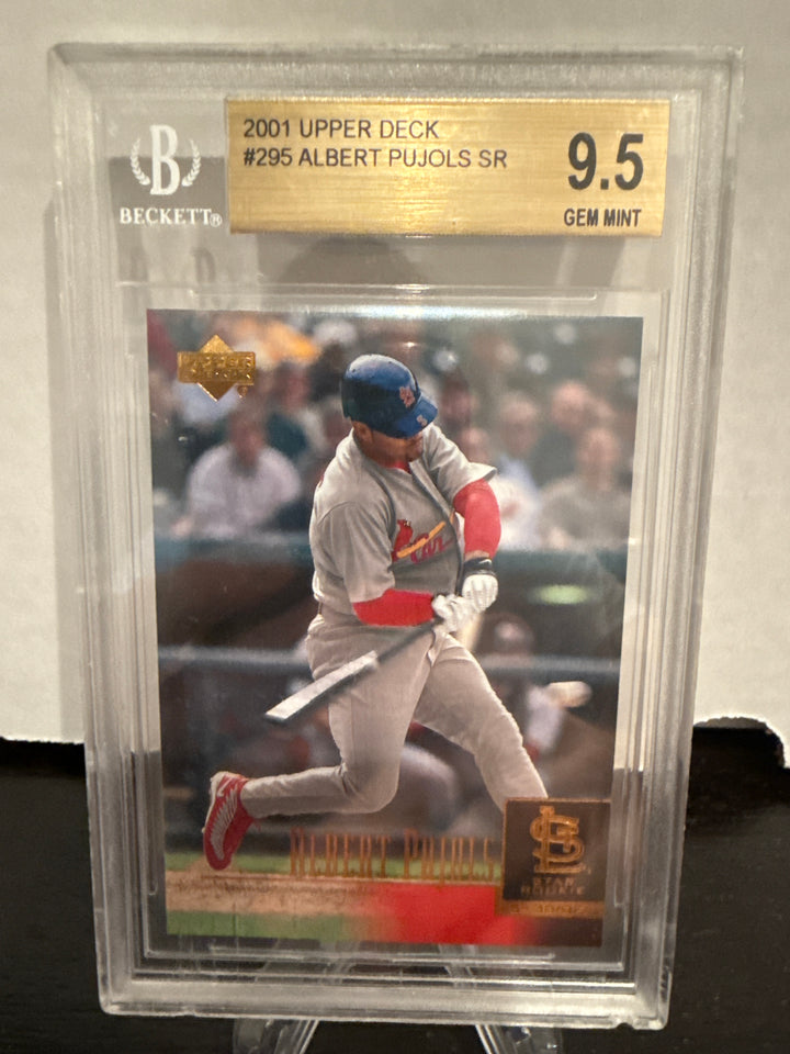 Albert Pujols 2001 Upper Deck Star Rookie, BGS 9.5 Gem Mint