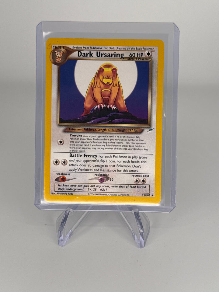 Pokemon TCG 2002 Dark Ursaring Neo Destiny, 21/105