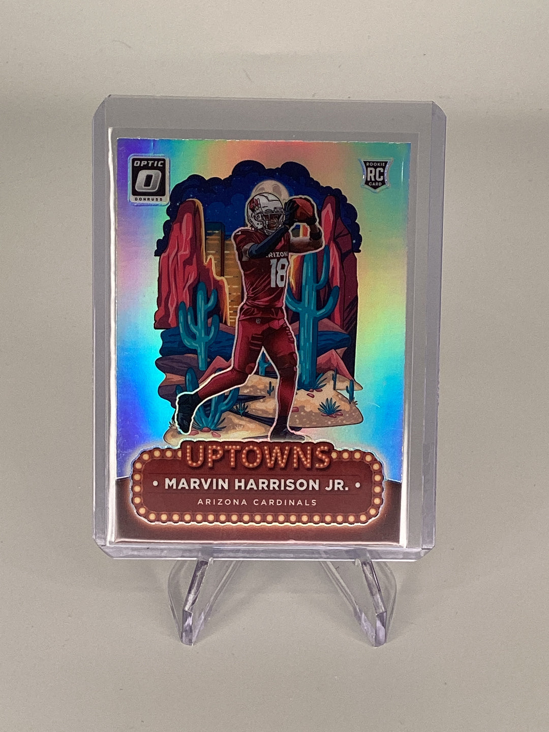 Marvin Harrison Jr 2024 Panini Donruss Optic Rookie Uptown