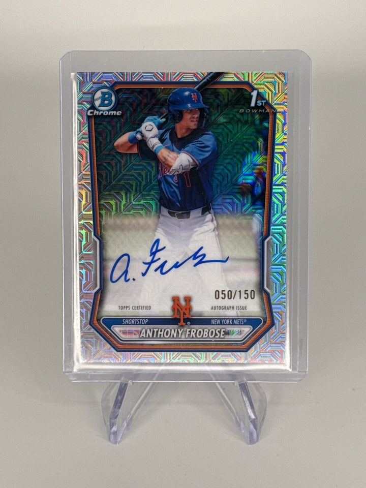 Anthony Frobose 2026 Bowman Chrome 1st Bowman HTA Choice Auto, 050/150