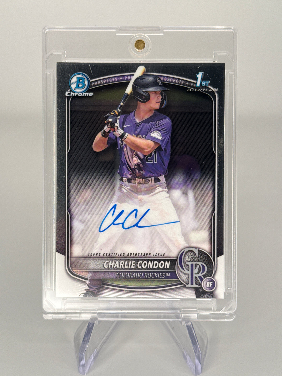 Charlie Condon 2025 Bowman Chrome 1st Auto