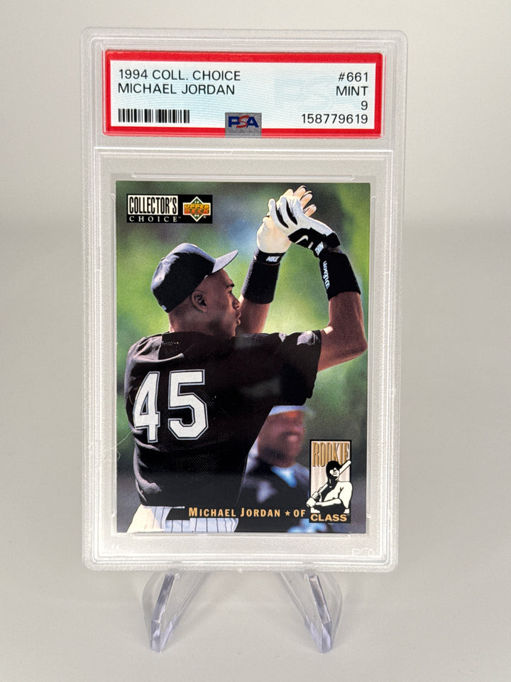 Michael Jordan 1994 Collectors Choice Rookie, PSA 9 Mint