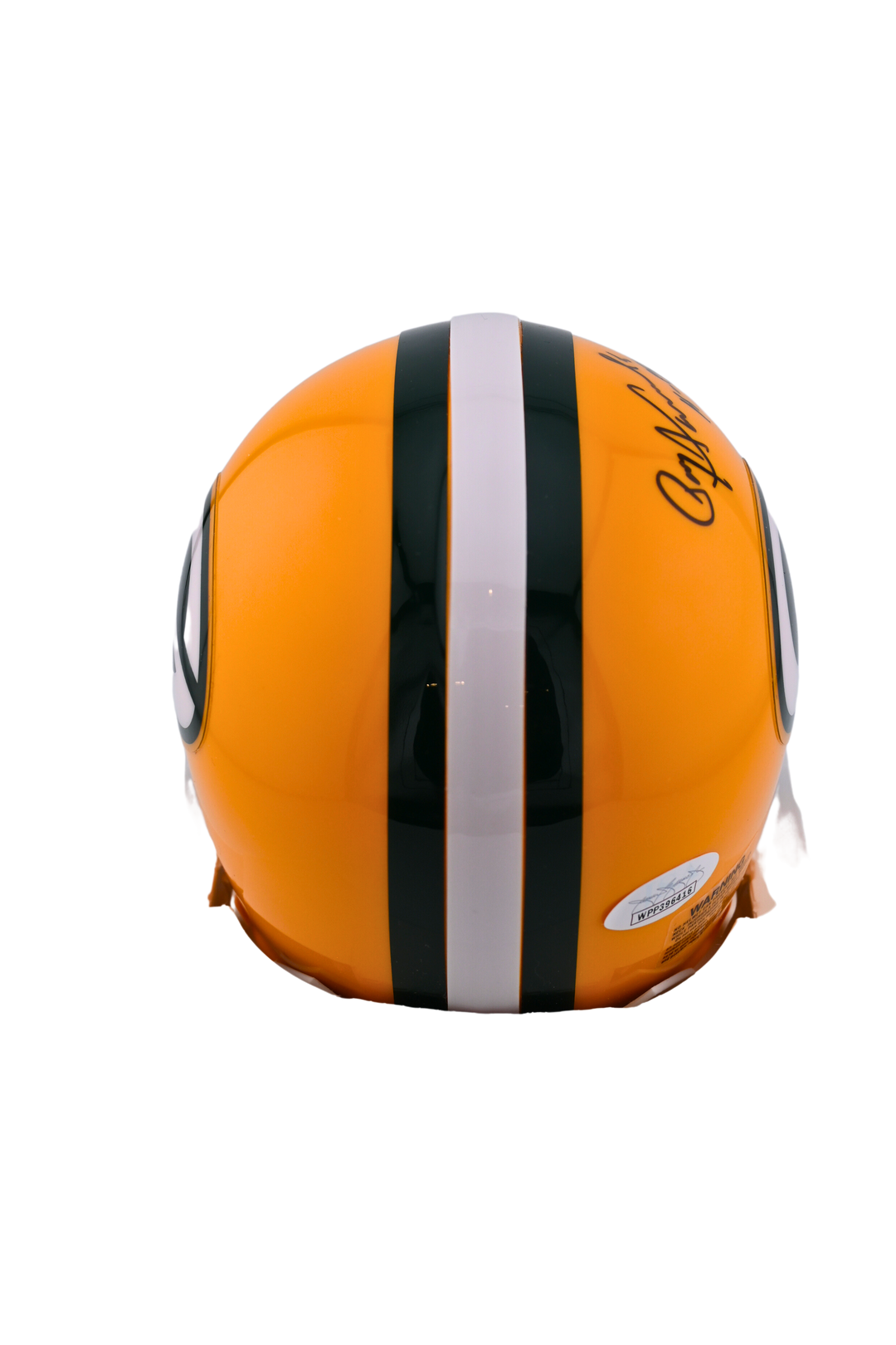 Paul Horning Green Bay Packers Autographed Mini-Helmet, JSA Authenticated