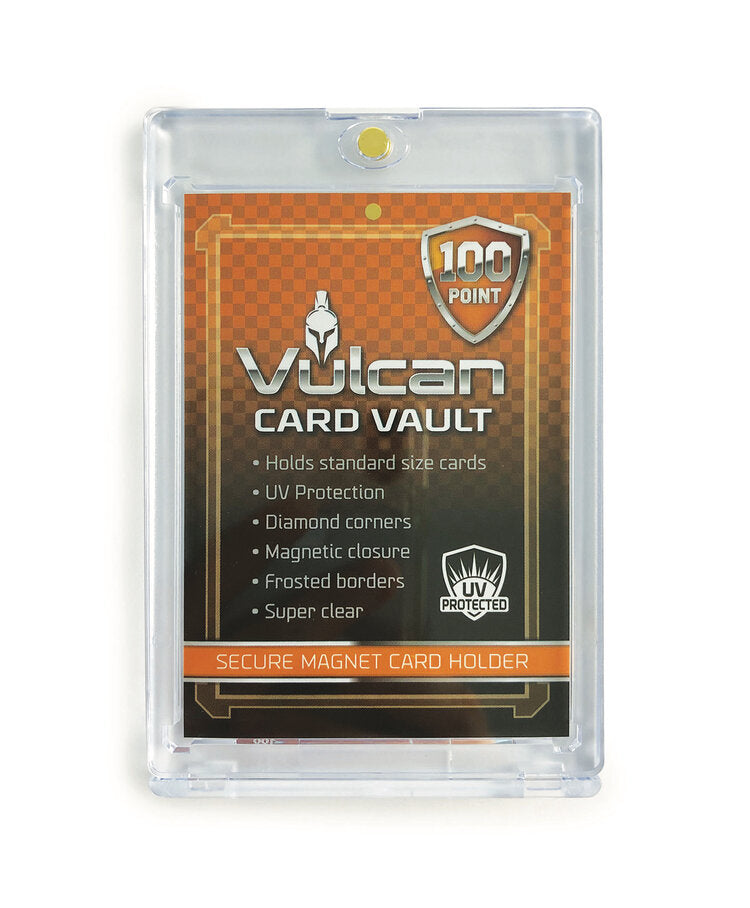 Vulcan Shield Card Vault 100 Point One Touch Magnetic Card Holder