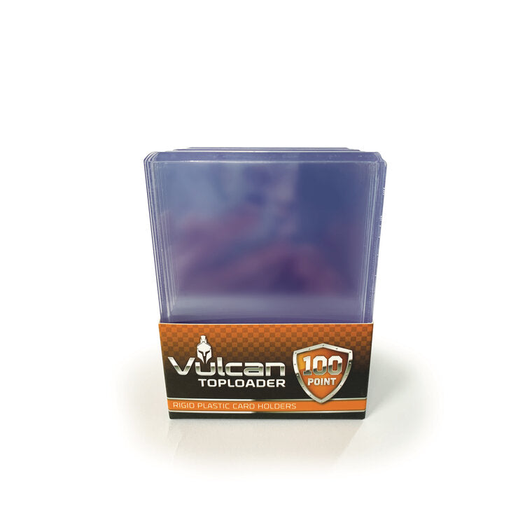 Vulcan Shield 100 Point Top Loader - Pack of 25
