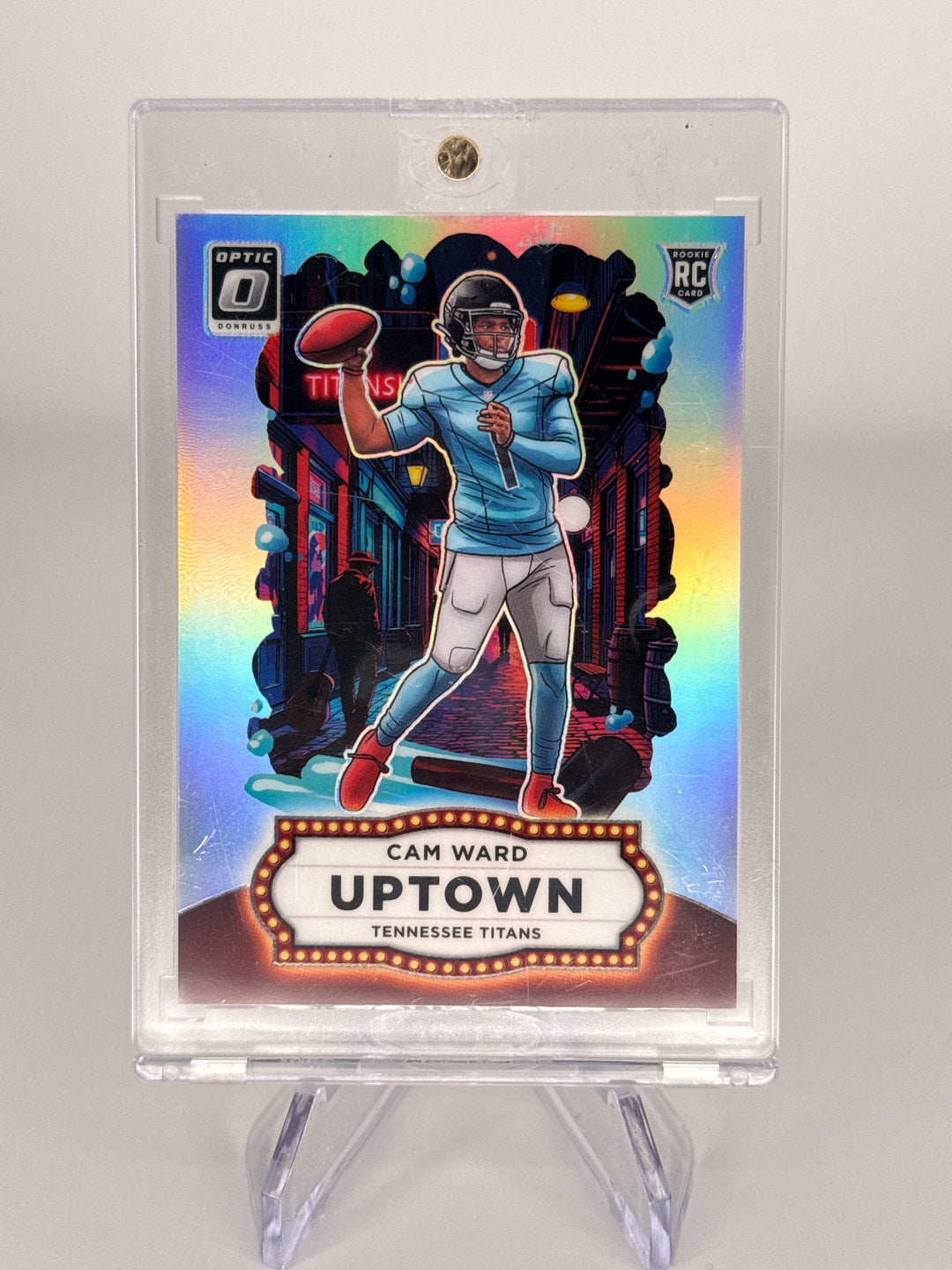 Cam Ward 2025 Panini Donruss Optic Uptown SSP Case Hit Rookie