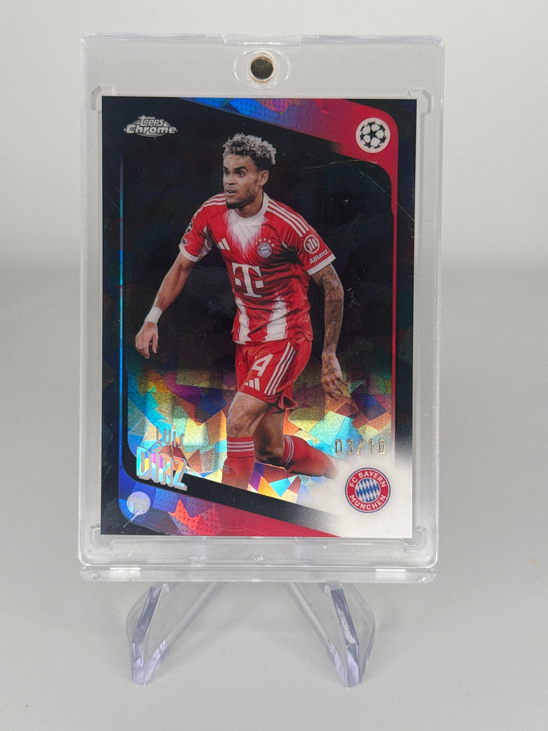 Luis Diaz 2026 Topps Chrome Sapphire Black Refractor, 03/10