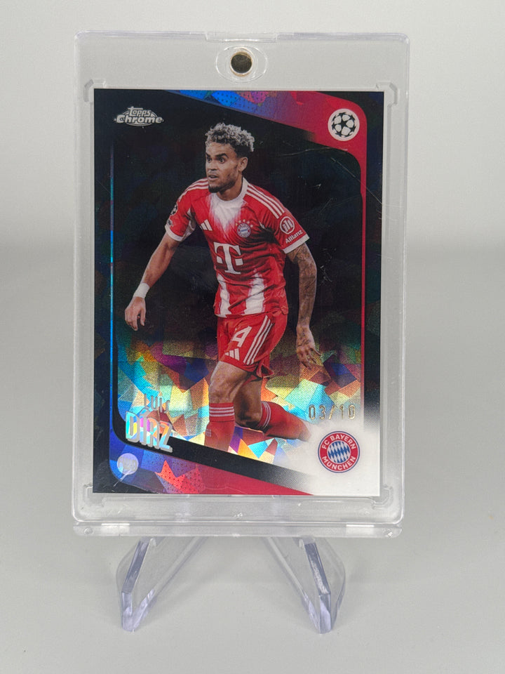 Luis Diaz 2026 Topps Chrome Sapphire Black Refractor, 03/10