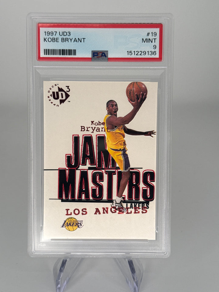 Kobe Bryant 1997 Upper Deck Jam Masters, PSA 9 Mint