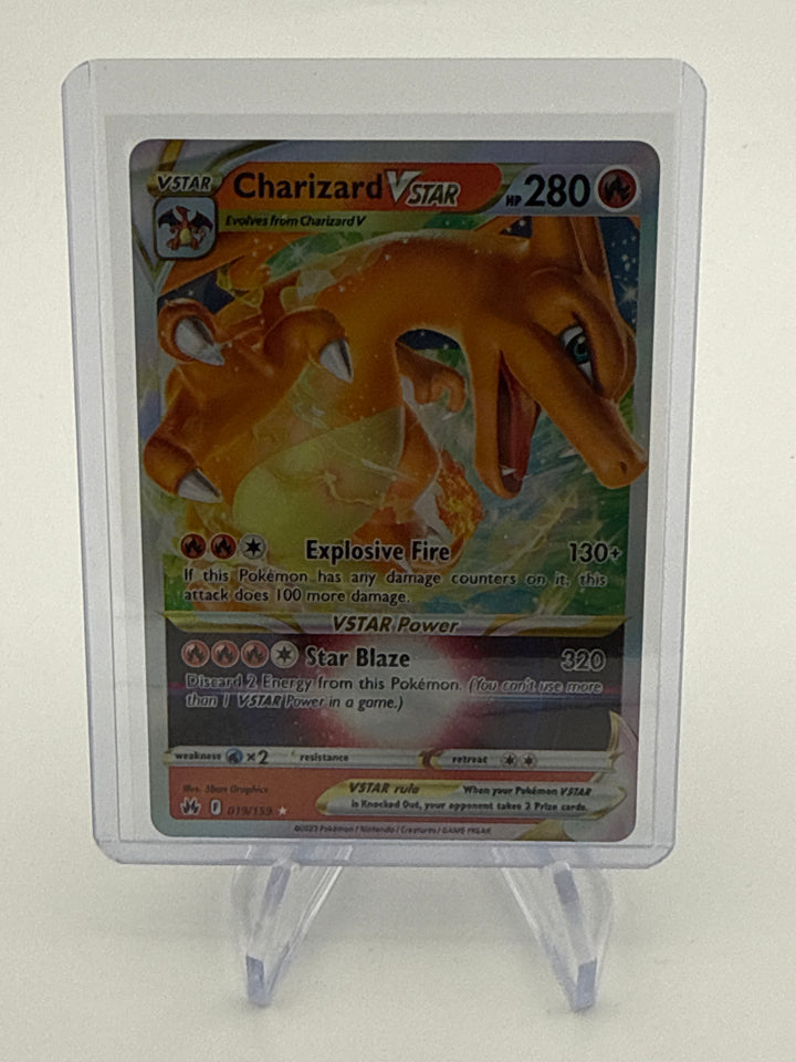 Pokemon TCG 2023 Charizard VStar Crown Zenith, 019/159