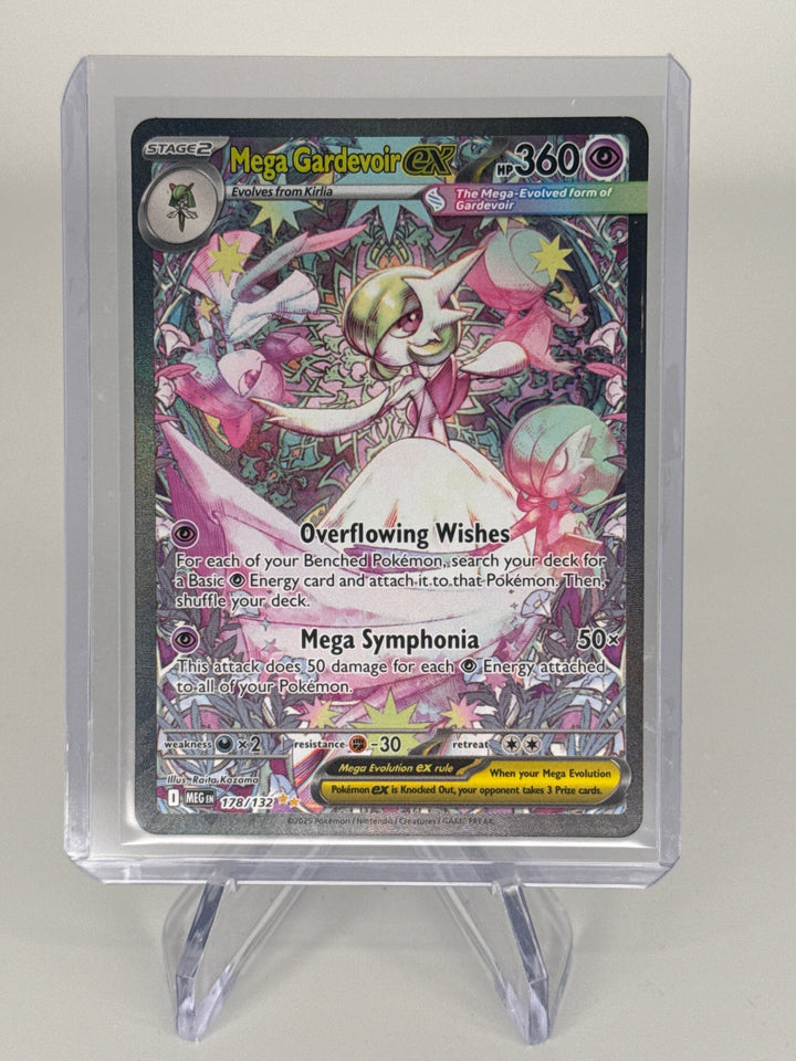 Pokemon TCG 2025 Mega Gardevoir EX Mega Evolutions Special Illustration Rare, 178/132