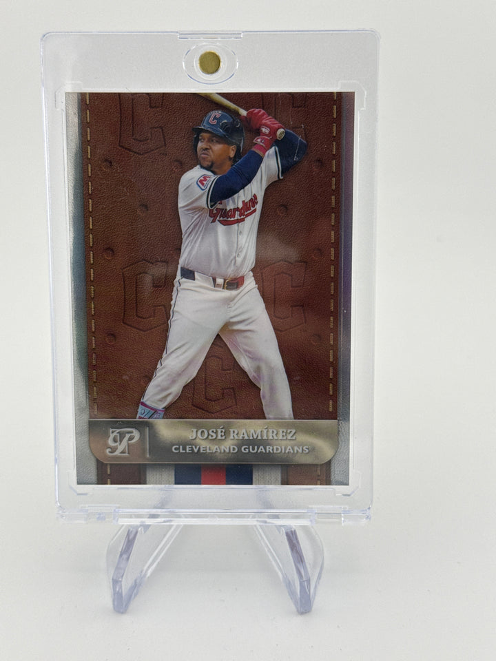 Jose Ramirez 2025 Topps Pristine Monogram SSP Case Hit