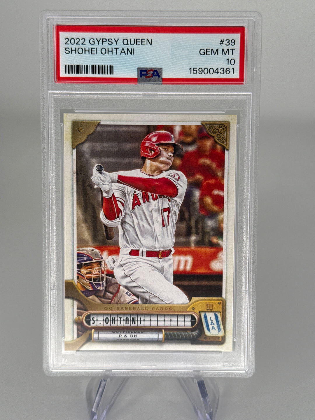 Shohei Ohtani 2022 Topps Gypsy Queen, PSA 10 Gem Mint