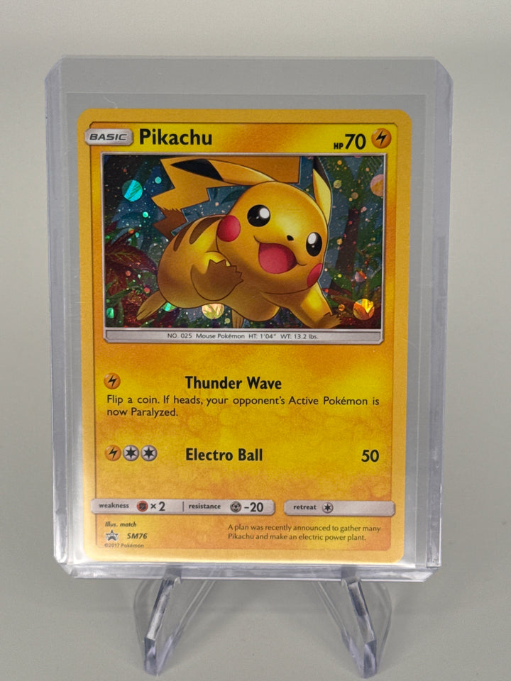 Pokemon TCG 2007 Pikachu Sun & Moon Black Star Promo, SM76