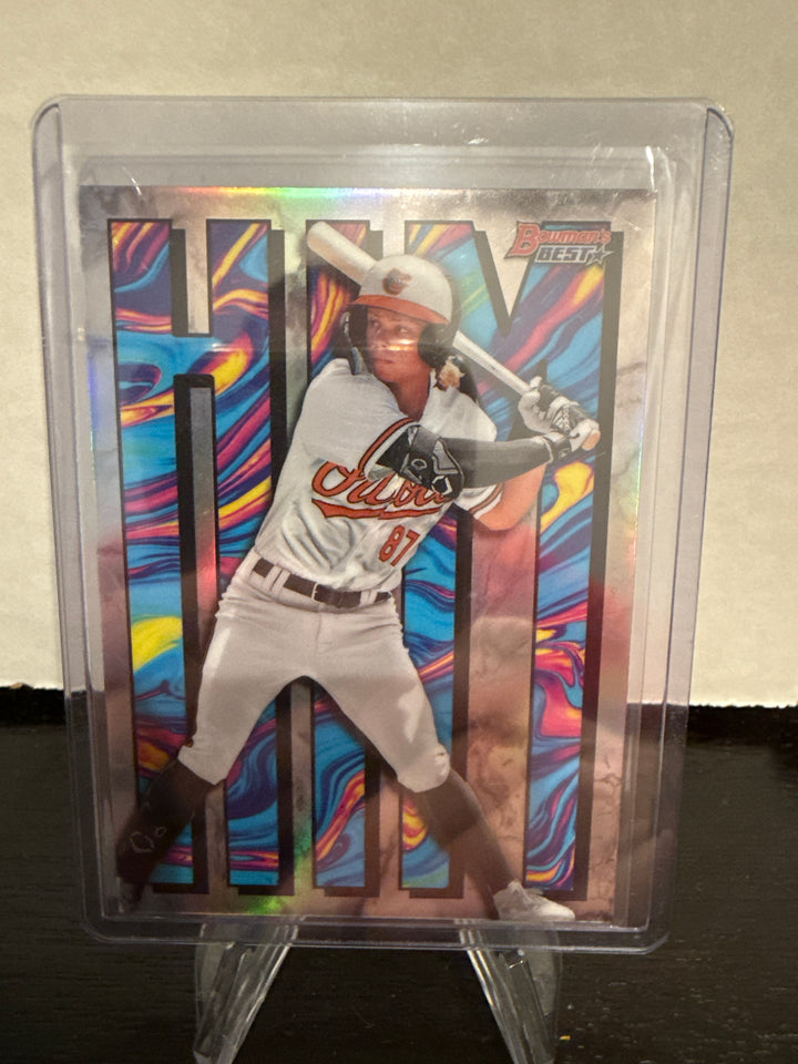 Jackson Holliday 2023 Bowman's Best HIM SSP Case Hit