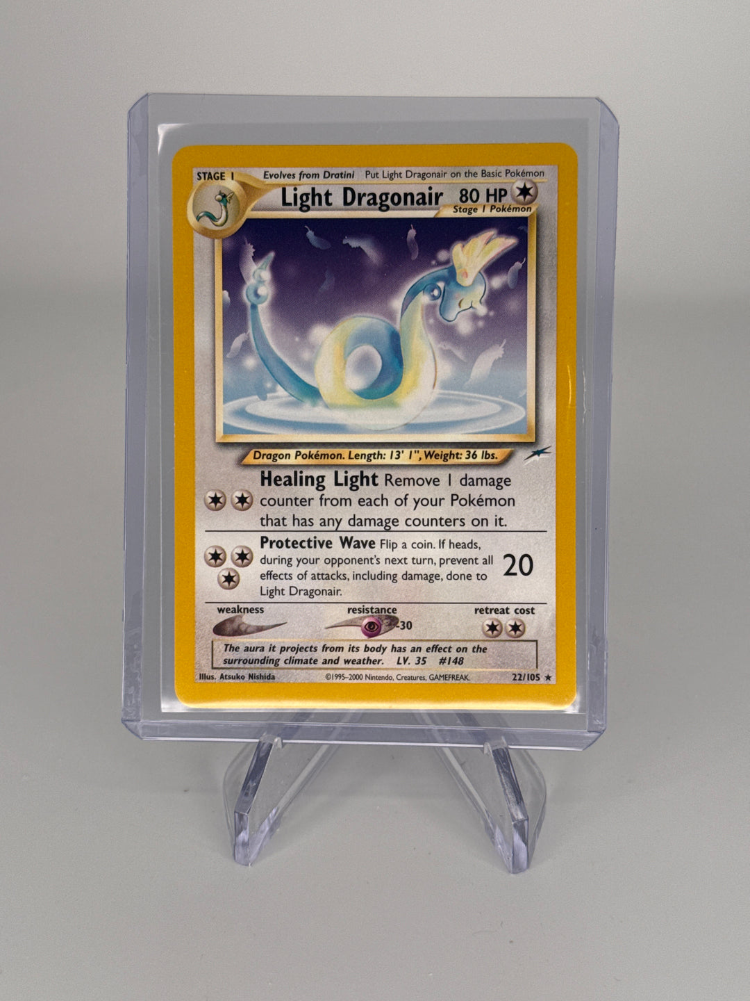 Pokemon TCG 2002 Light Dragonair Neo Destiny, 22/105