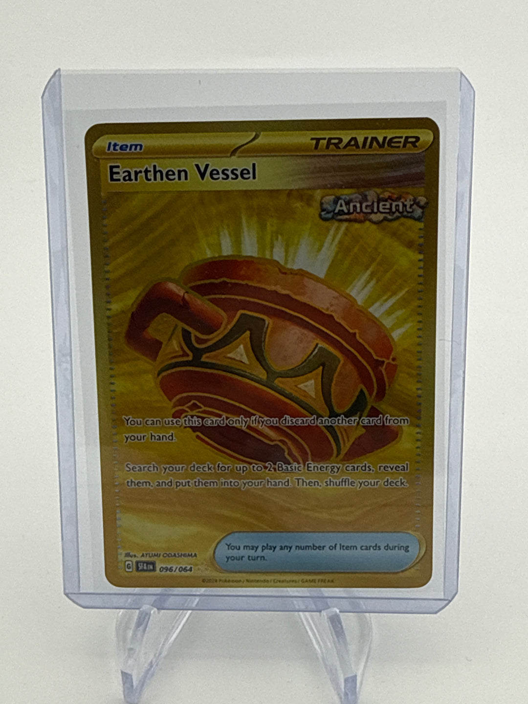 Pokemon TCG 2024 Earthen Vessel Shrouded Fable Secret Rare, 096/064