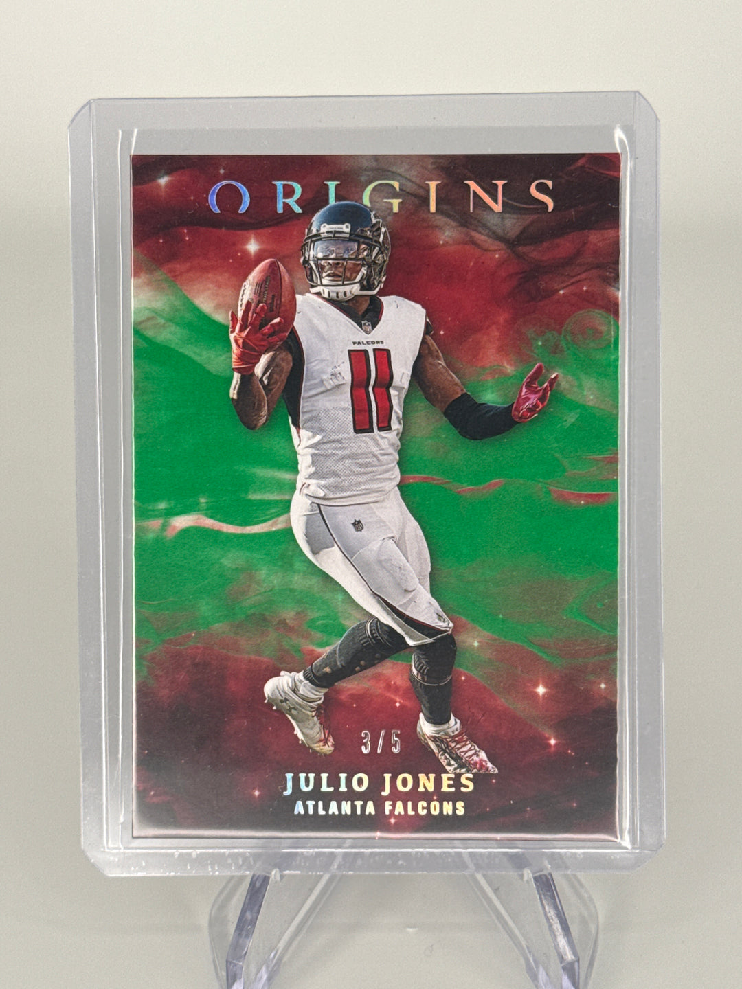 Julio Jones 2019 Panini Origins Green, 3/5