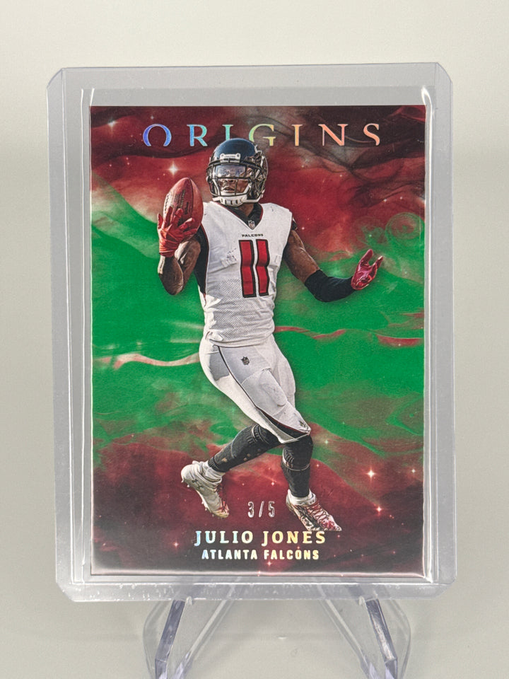 Julio Jones 2019 Panini Origins Green, 3/5