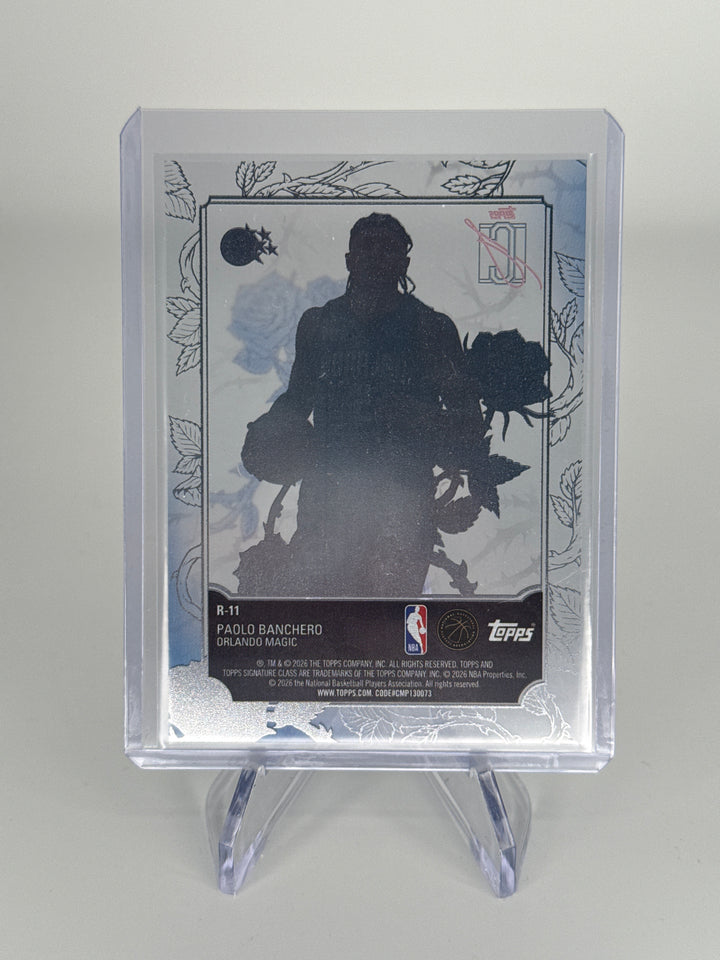 Paolo Banchero 2026 Topps Signature Class Roses SSP Case Hit