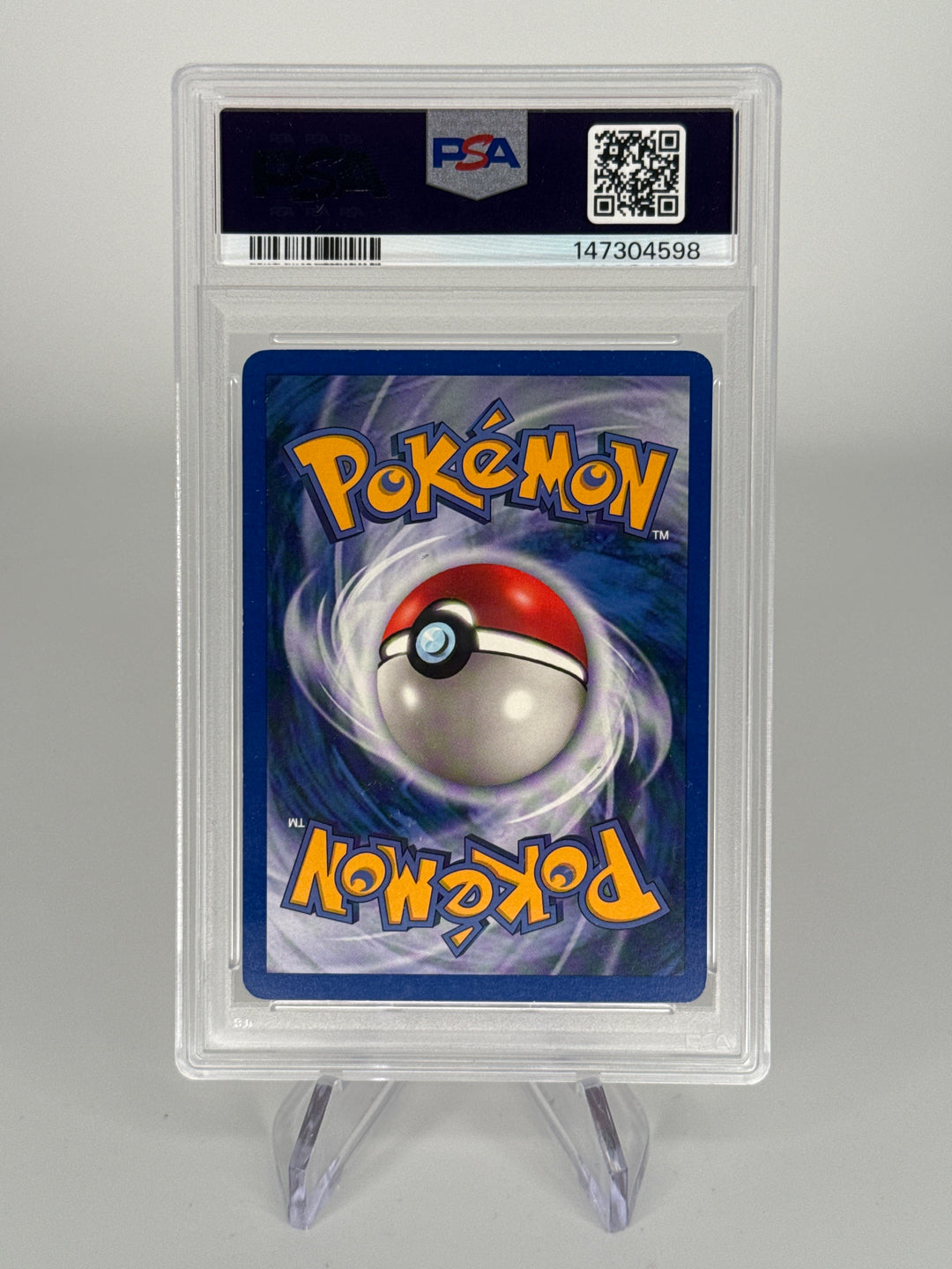 Pokemon TCG 2002 Rapidash Legendary Collection Reverse Holo, 60/110, PSA 7