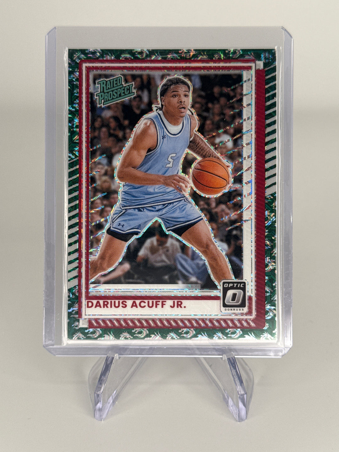 Darius Acuff Jr. 2026 Panini Donruss Optic Rated Prospect SSP Dragon