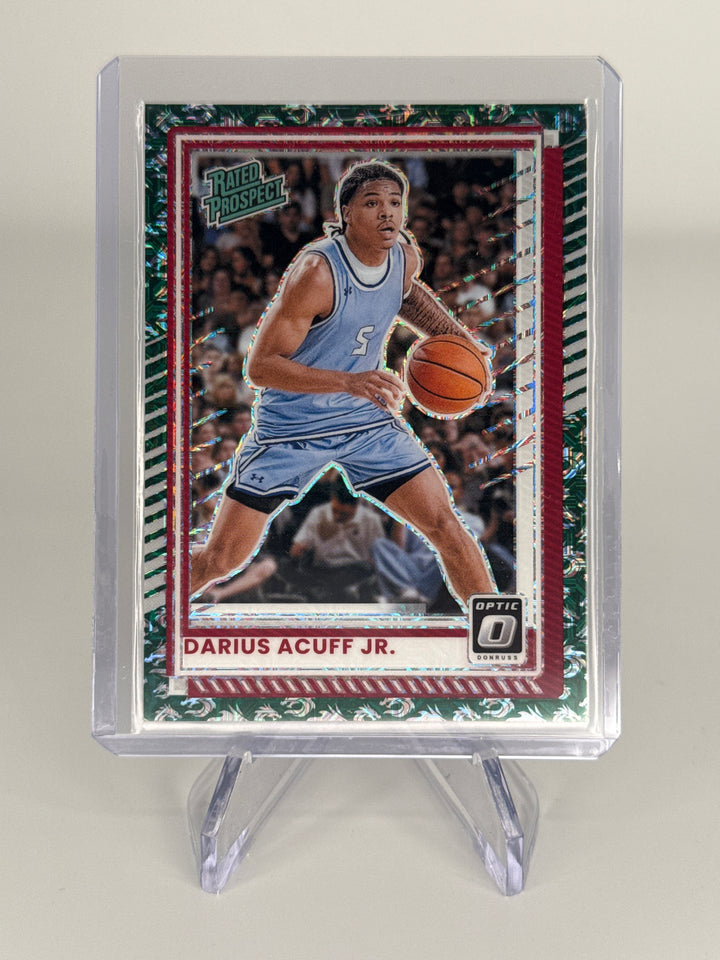 Darius Acuff Jr. 2026 Panini Donruss Optic Rated Prospect SSP Dragon