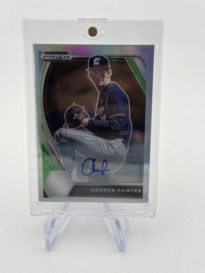 Andrew Painter 2021 Panini Prizm Draft Picks Silver Auto