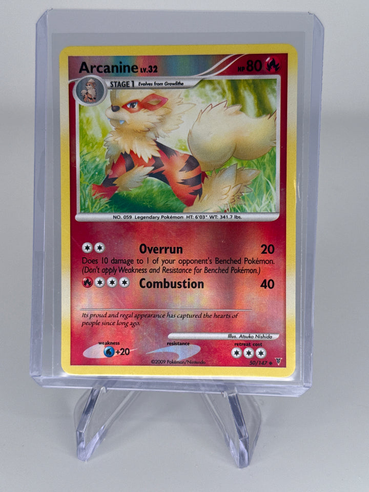 Pokemon TCG 2009 Arcanine LV. 32 Supreme Victors Reverse Holo, 50/147