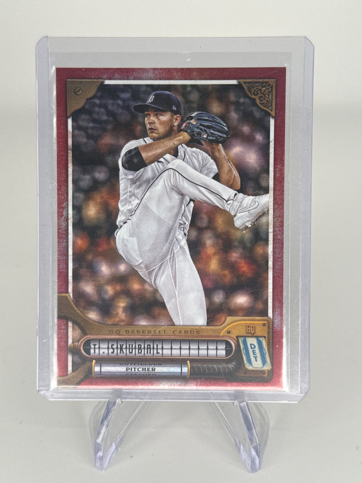 Tarik Skubal 2022 Topps Gypsy Queen Ruby Red Foil, 05/10