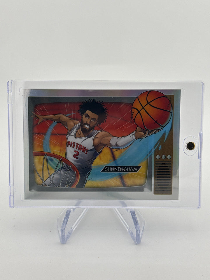 Cade Cunningham 2025 Bowman Chrome Anime SSP Case Hit