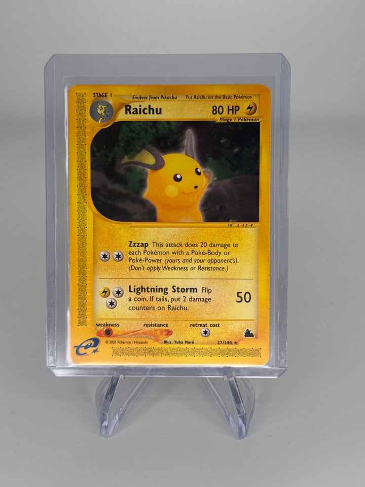 Pokemon TCG 2003 Raichu Skyridge, 27/144