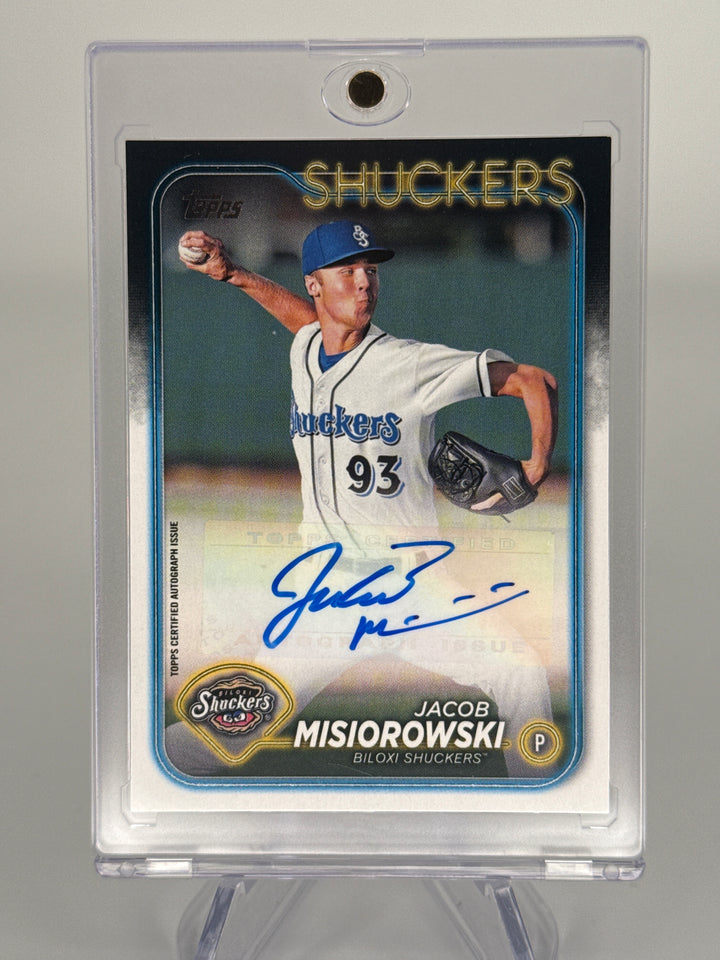 Jacob Misiorowski 2024 Topps Pro Debut Auto