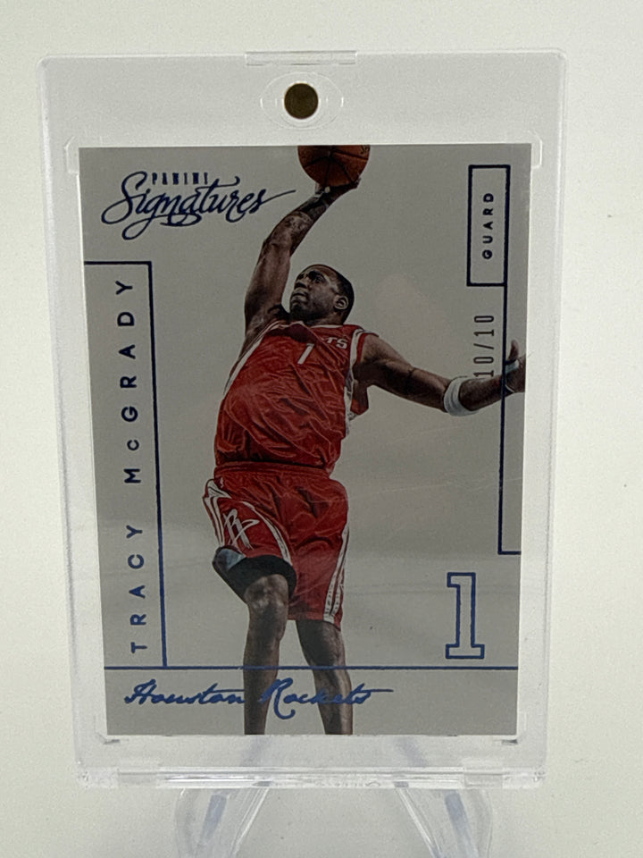 Tracy McGrady 2014 Panini Signatures Purple, 10/10