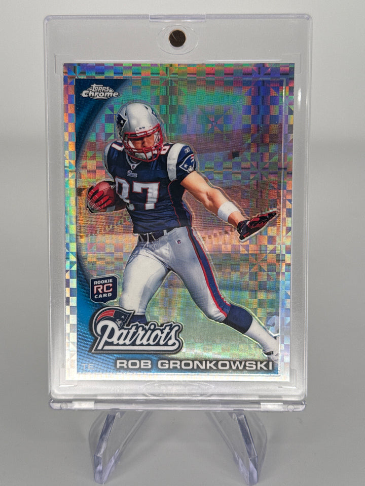 Rob Gronkowski 2010 Topps Chrome Xfractor Rookie