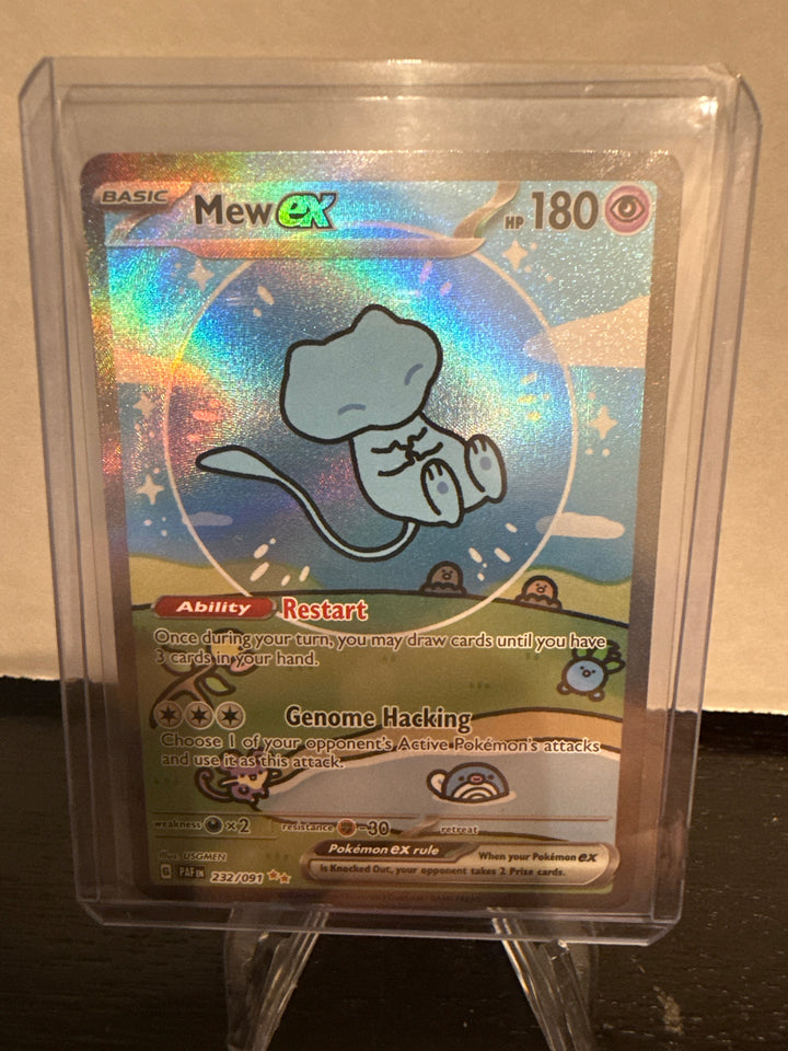 Pokemon TCG 2024 Mew EX Paldean Fates Special Illustration Rare, 232/091