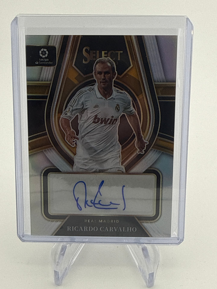 Ricardo Carvalho 2022-2023 Panini Select Silver Auto