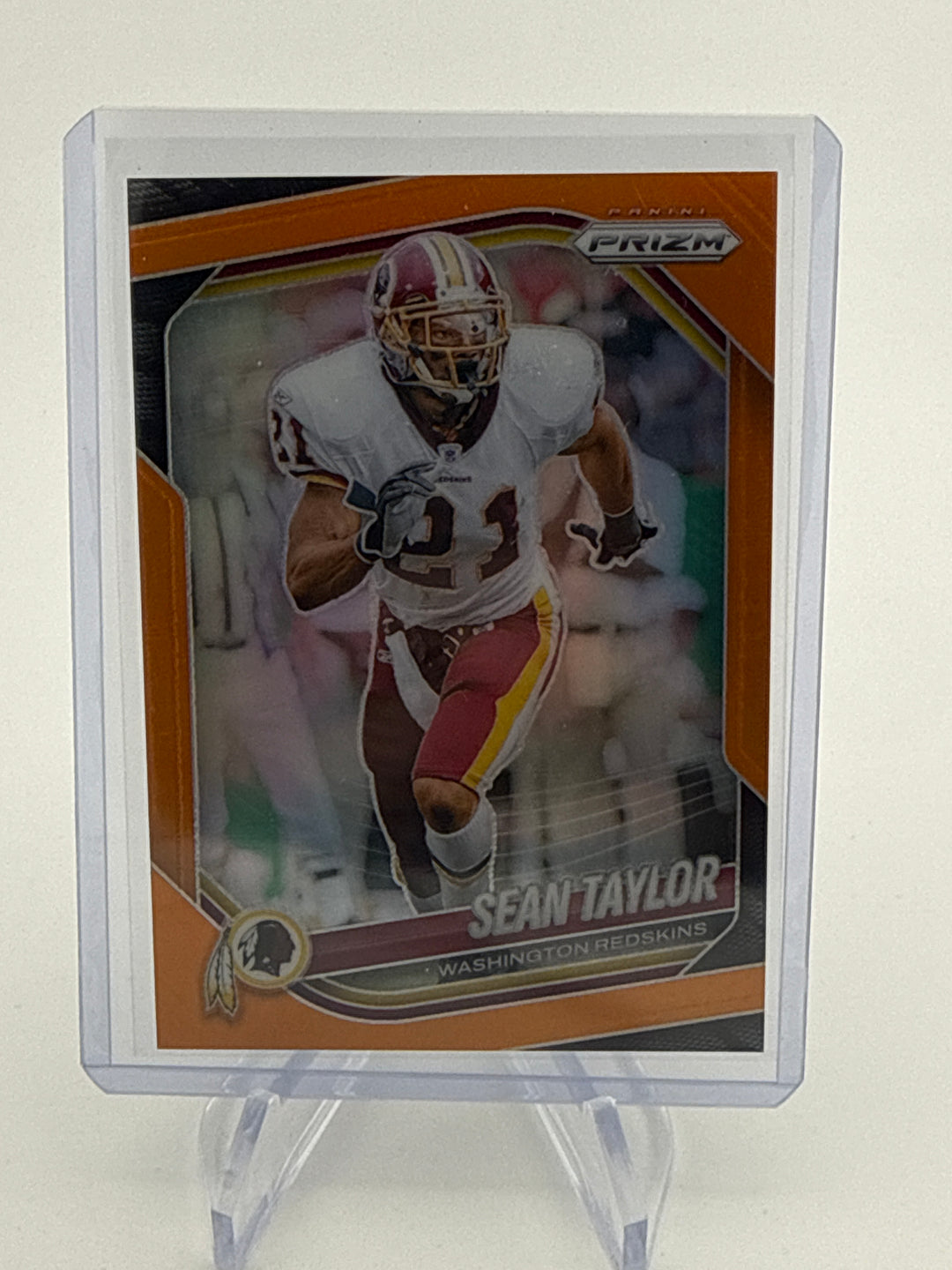 Sean Taylor 2025 Panini Prizm Orange Prizm, 212/249