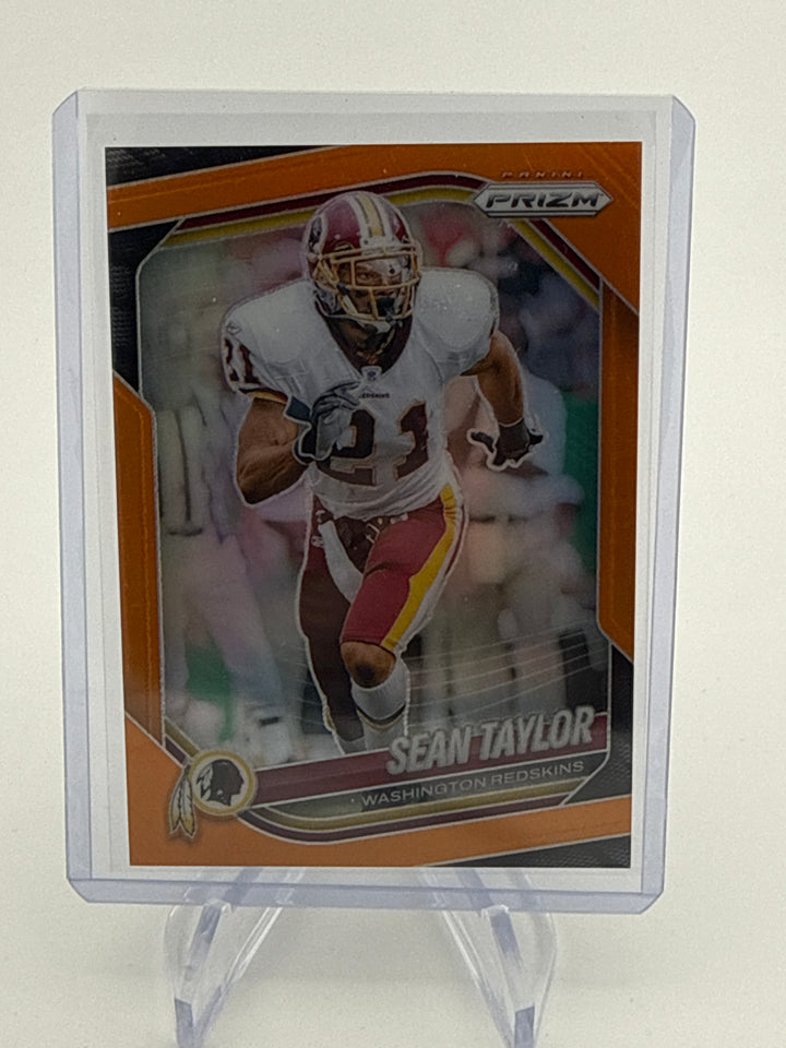 Sean Taylor 2025 Panini Prizm Orange Prizm, 212/249