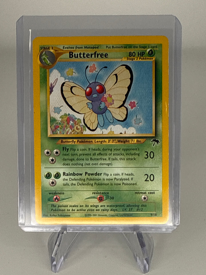 Pokemon TCG 2001 Butterfree Southern Islands, 9/18