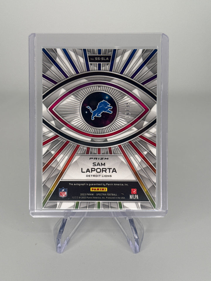 Sam Laporta 2023 Panini Spectra Spectral Meta Prizm Auto, 26/35
