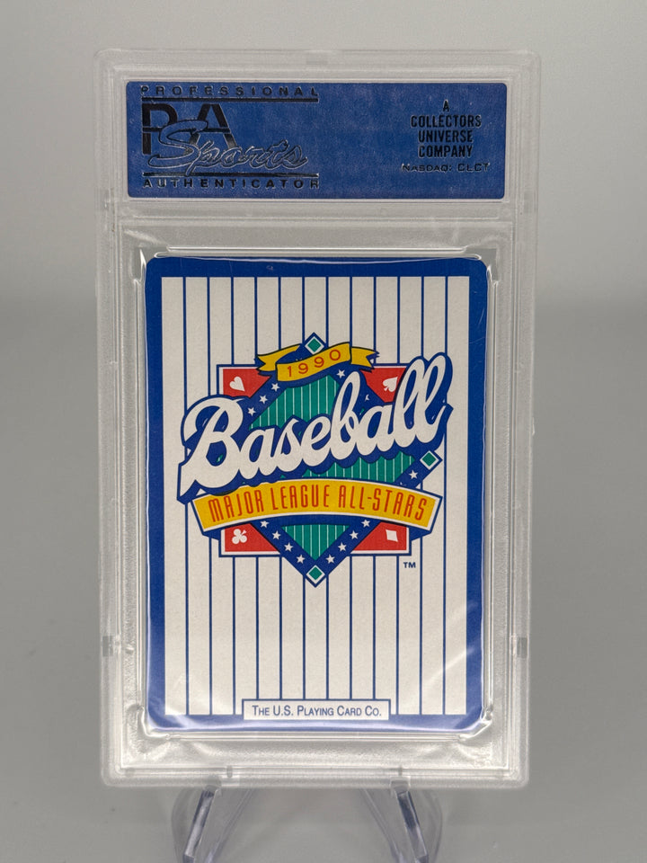Barry Bonds 1990 U.S. Playing Cards King of Diamonds, PSA 10 Gem Mint