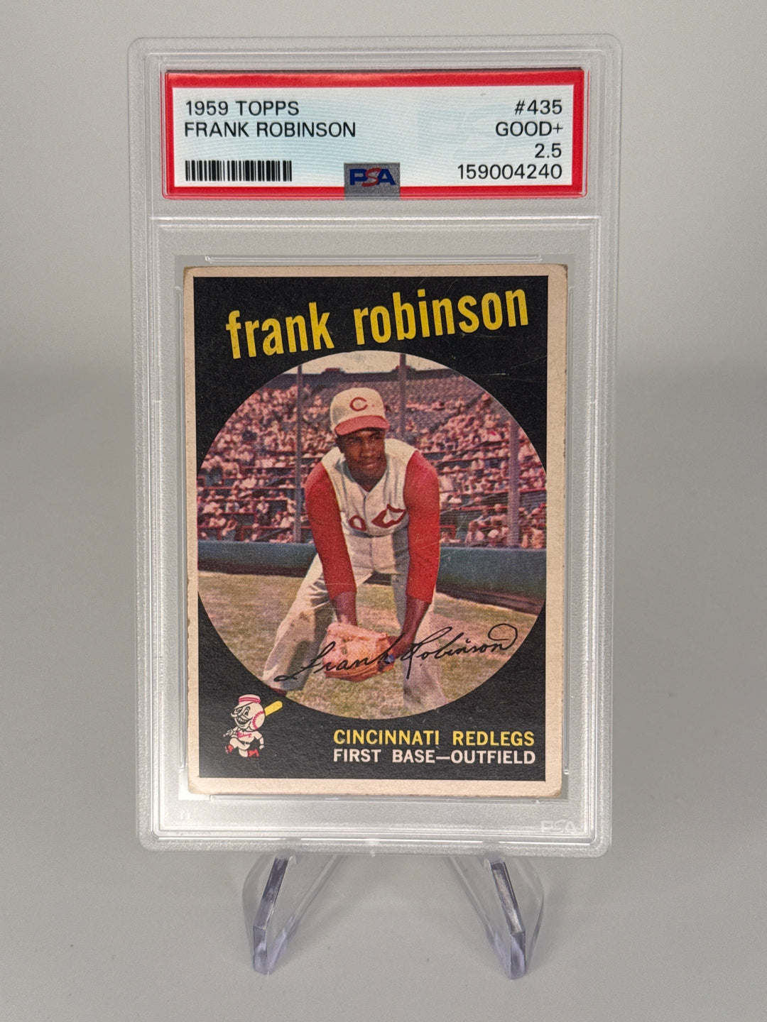 Frank Robinson 1959 Topps, PSA 2.5