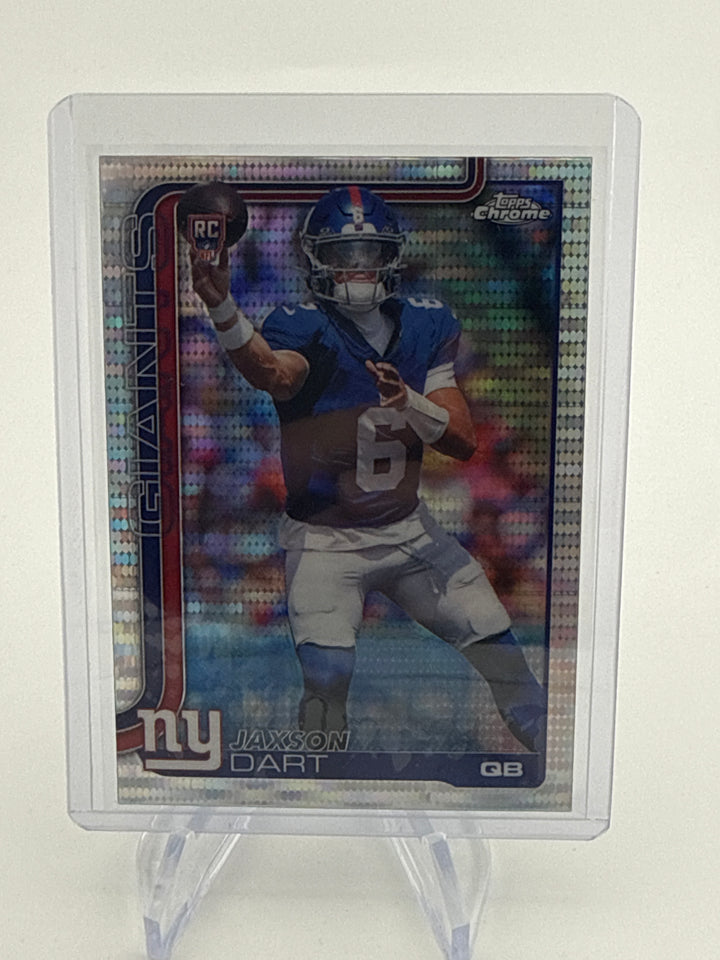 Jaxson Dart 2025 Topps Chrome Rookie Pulsar