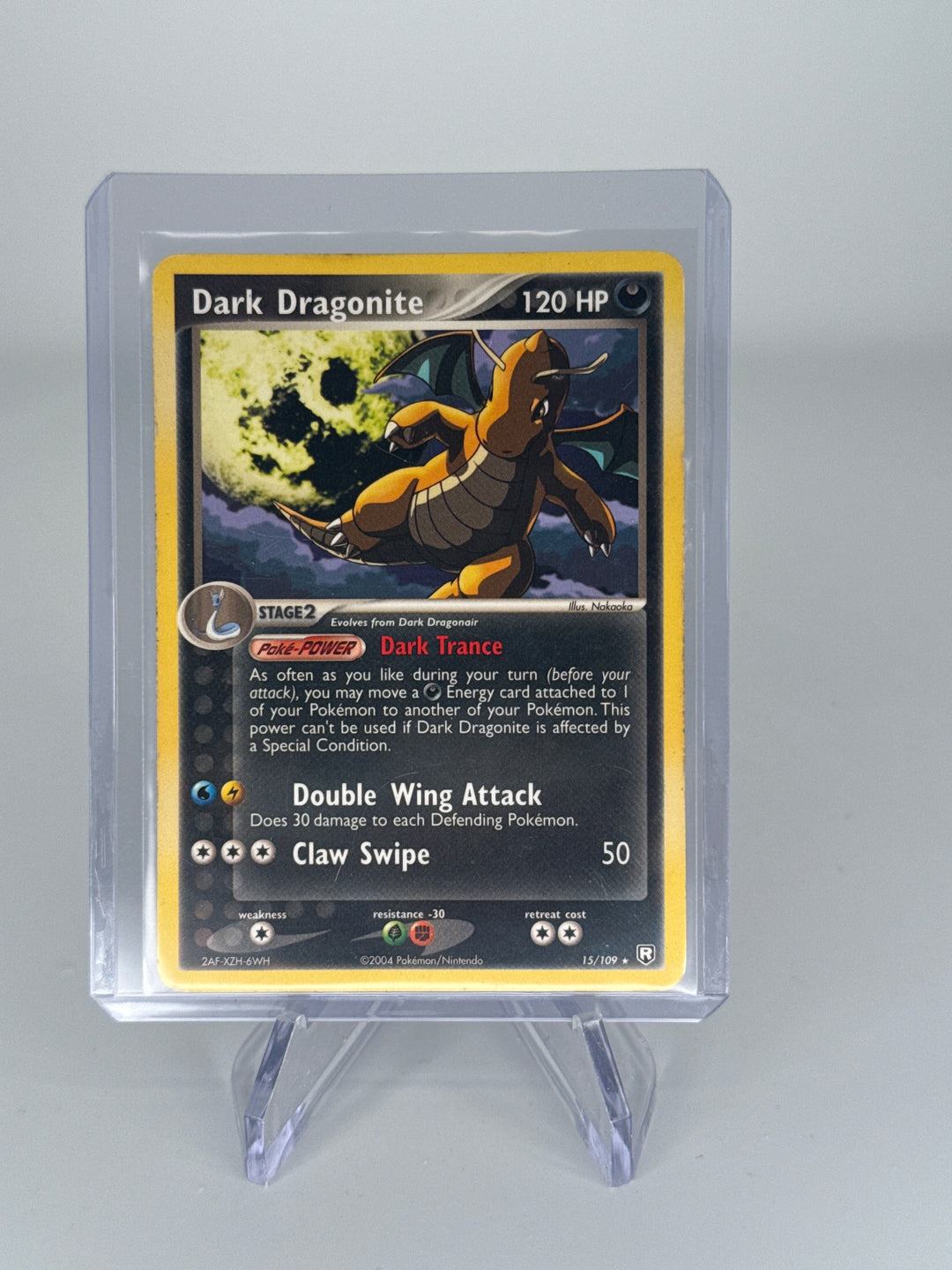 Pokemon TCG 2004 Dark Dragonite Team Rocket Returns, 15/109