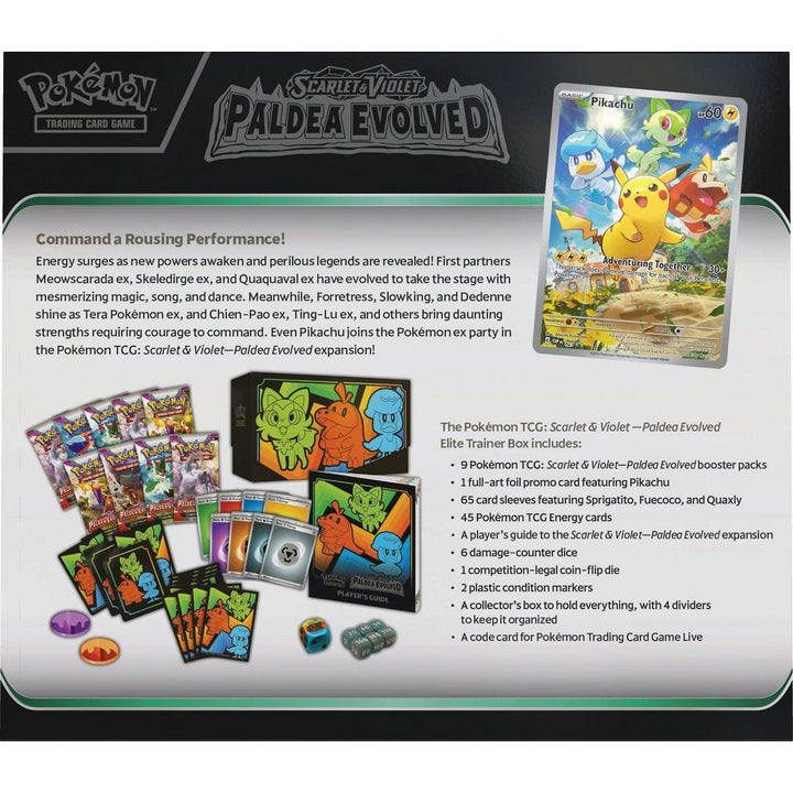 Pokémon TCG Scarlet & Violet Paldea Evolved Elite Trainer Box