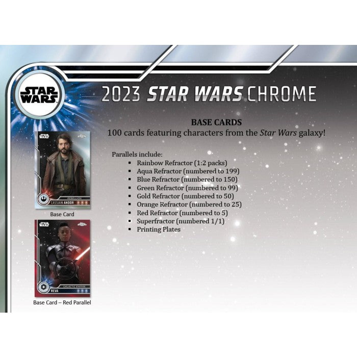 2023 Topps Chrome Star Wars Hobby Box