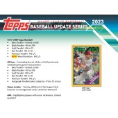 2023 Topps Update Series Baseball Hobby Box - Release Date 10/11/2023